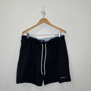 Ben Sherman Black Swim Shorts